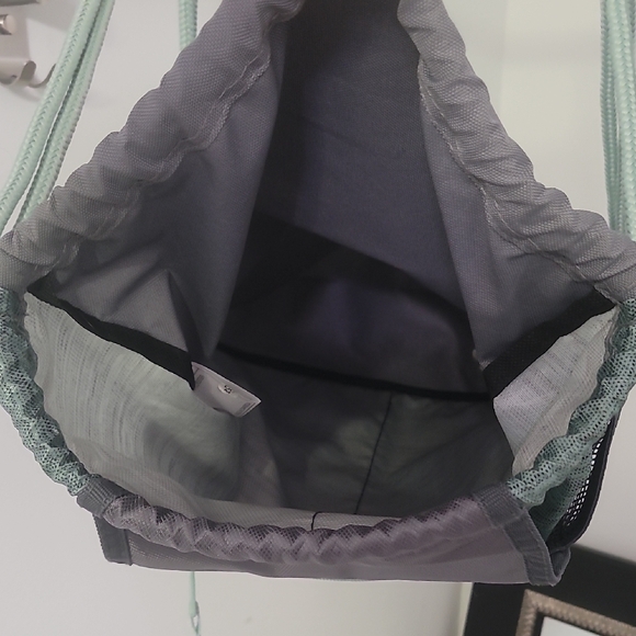 Adidas Gray Drawstring Backpack - Picture 3 of 3